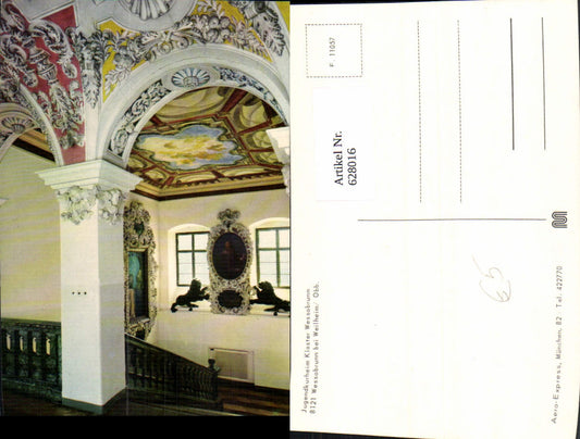 628016,Wessobrunn Weilheim Oberbayern Jugendheim Kloster Wessobrunn Innenansicht