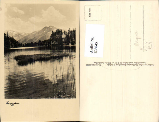628045,Foto Ak Bergsee Waldsee Lindenberg Allgäu pub W. Roessler 38-102/75373