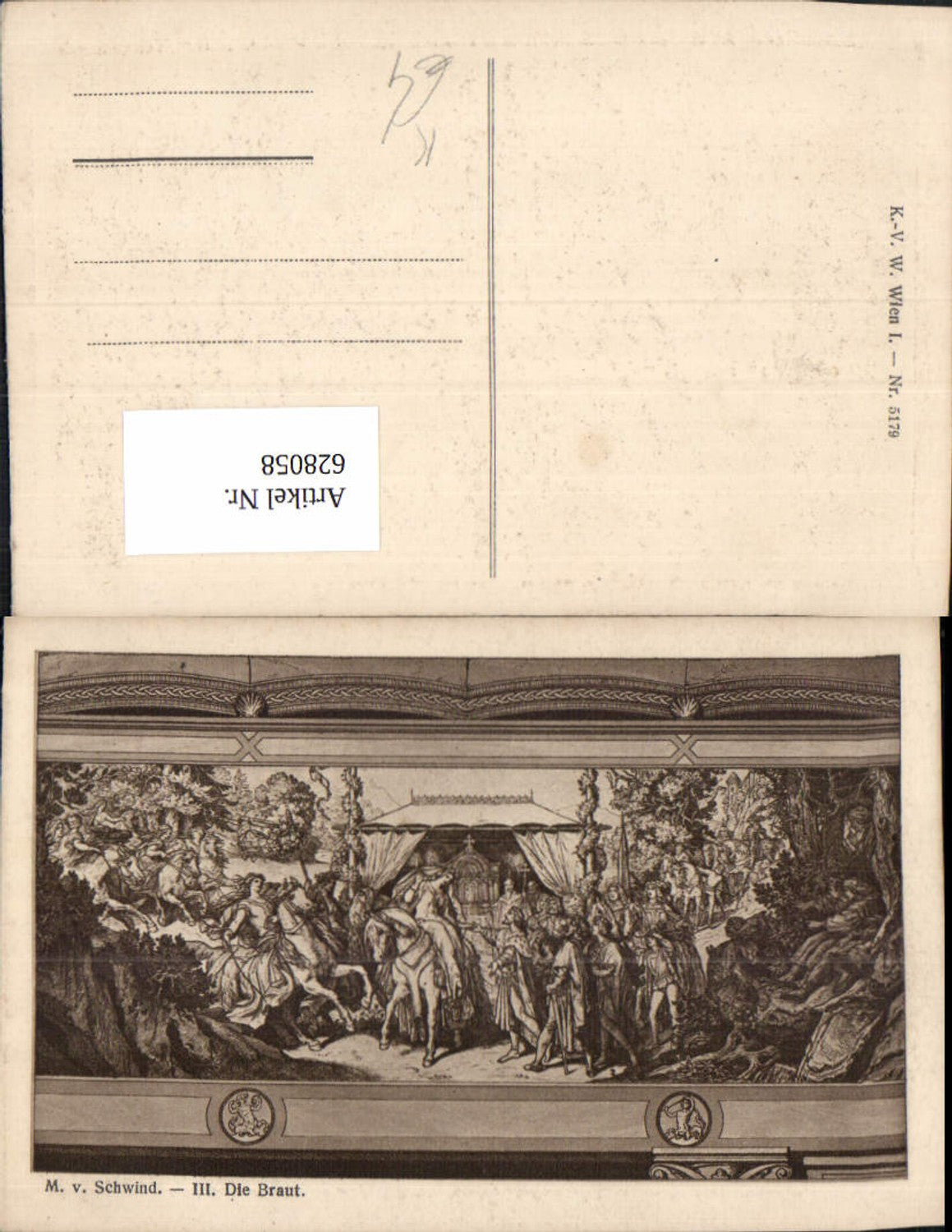 628058, Artist Ak M. v. Schwind III The Bride