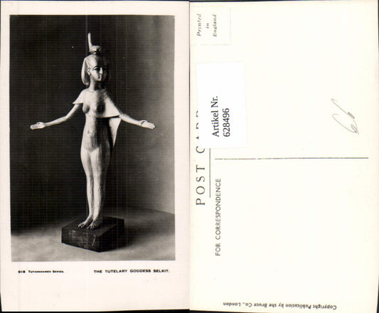 628496,Tutankhamen The Tutelary Goddess Selkit Statue Ägypten Egypt