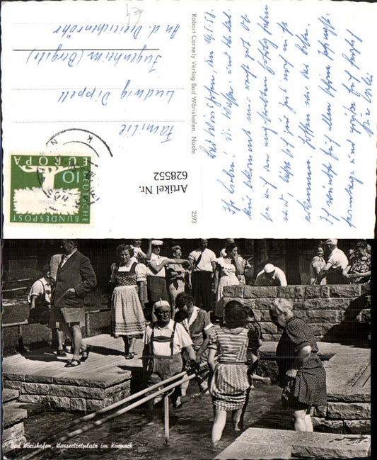 628552,Bad Wörishofen Wassertretplatz i. Kurpark