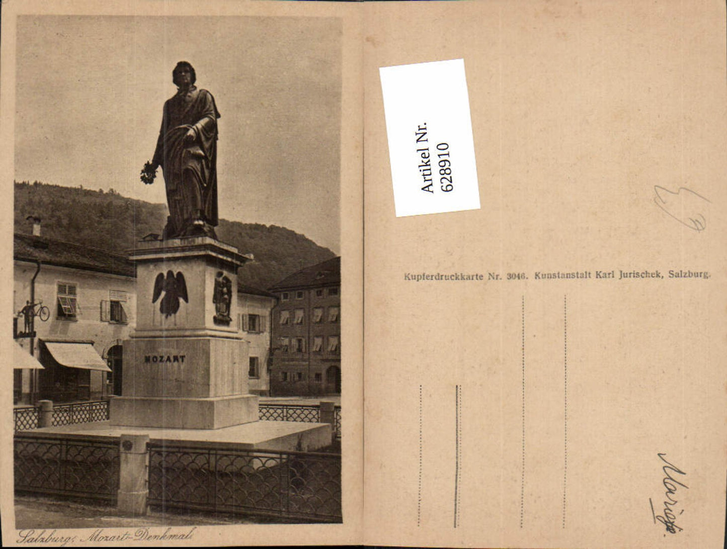 628910, Salzburg Mozart Monument Statue Mozart