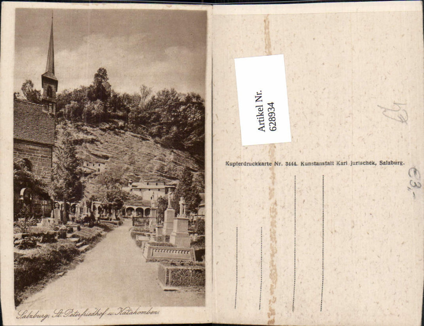 628934, Salzburg St. Peter's Cemetery and Catacombs Cemetery