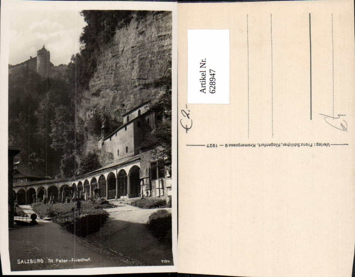 628947,Salzburg St Peterfriedhof Cemetery