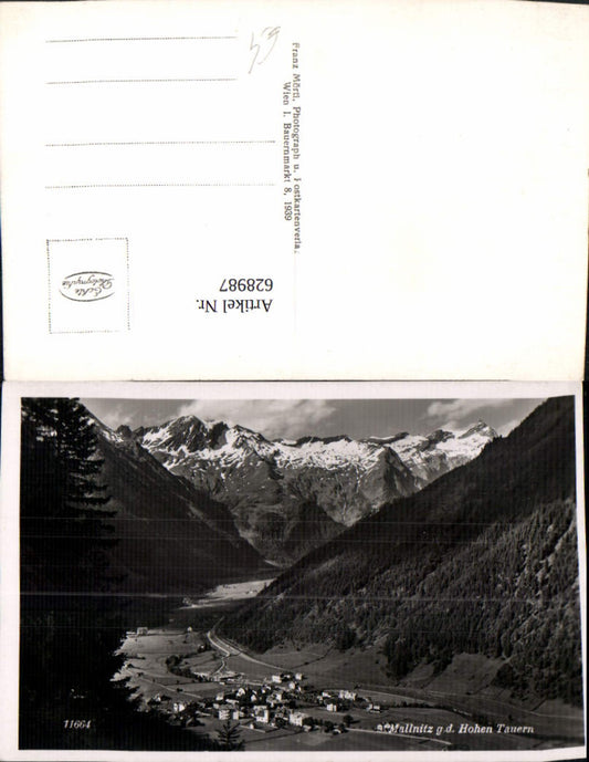 628987,Foto Ak Mallnitz ge. d. Hohen Tauern