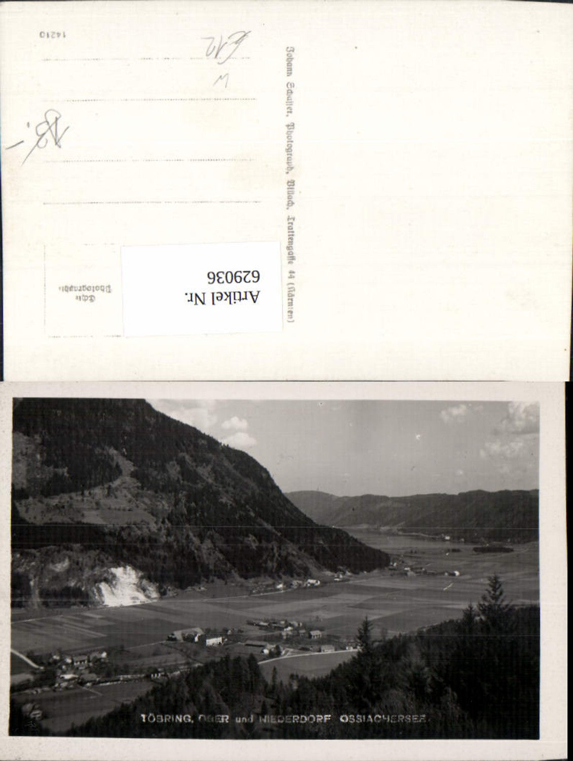 629036,Foto Ak Töbring Ober- u. Niederdorf Treffen am Ossiachersee