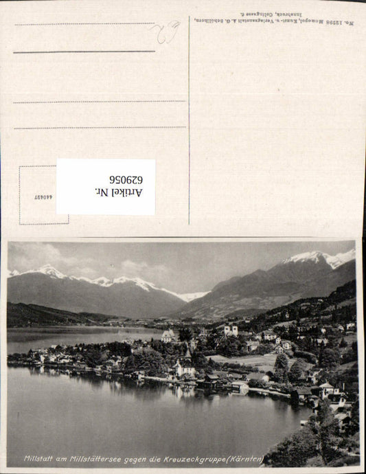 629056,Millstatt a. See geg. Kreuzeckgruppe