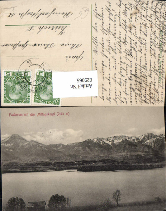 629065,Faakersee m. Mittagskogel Egg am Faaker See