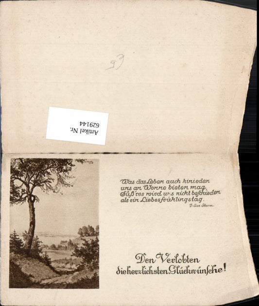629144,Saying: Life also downhill by Julius Sturm, Engagement