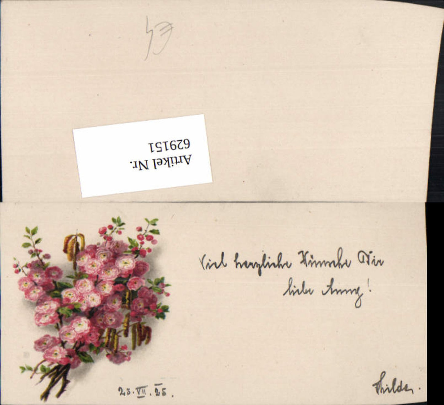 629151, Mini Ak Bouquet Flowering Branches Pussy Willows