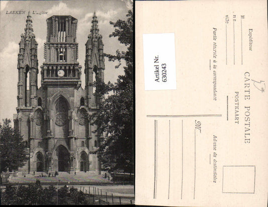 630243,Bruxelles Brüssel Laeken L Eglise Kirche Belgium