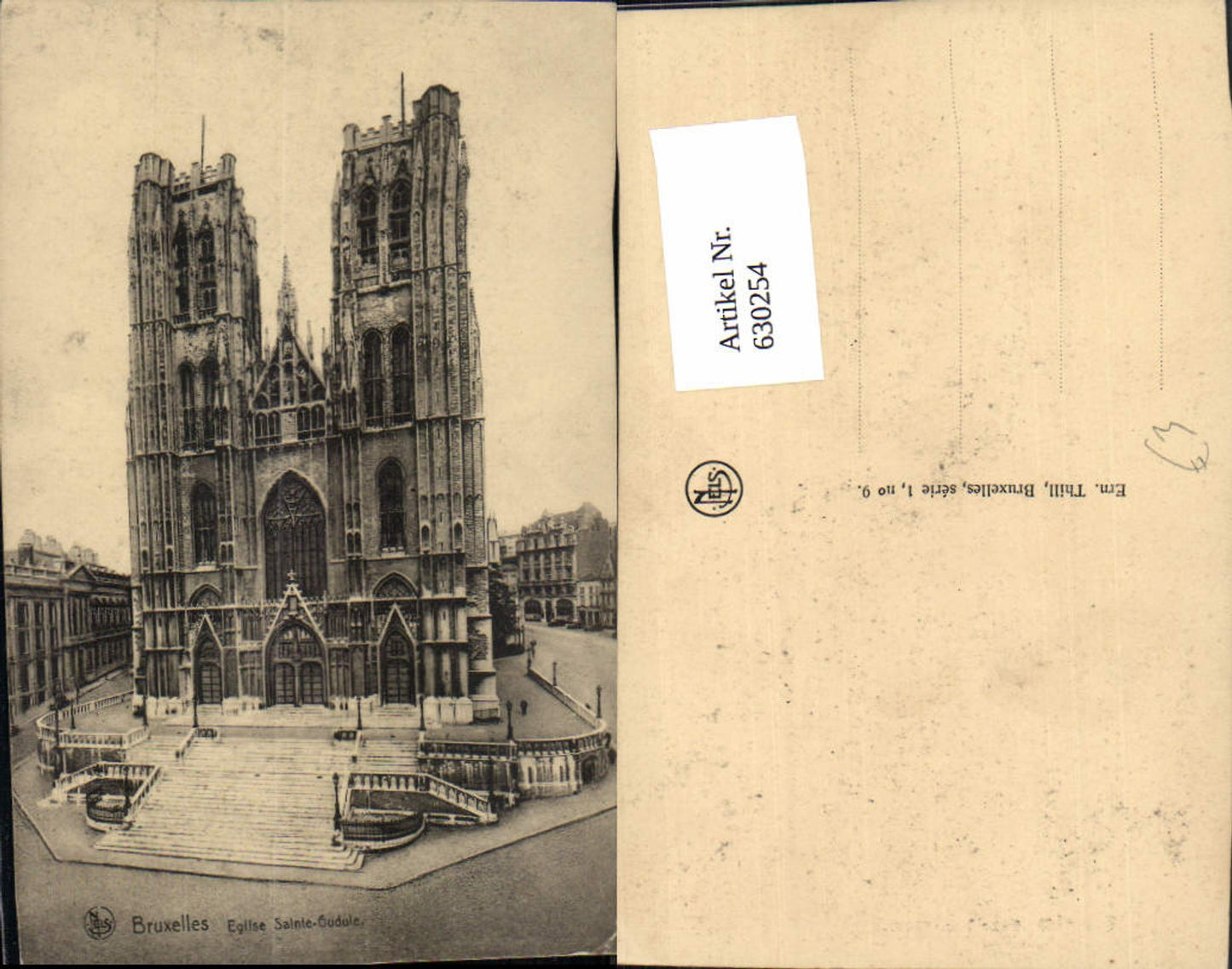 630254,Bruxelles Brüssel Eglise Sainte Gudule Kirche Belgium