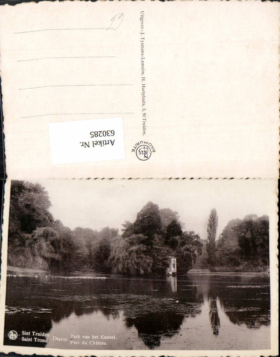 630285,Sint Truiden Duras Park van het Kasteel Saint Trond Parc du Chateau Belgium