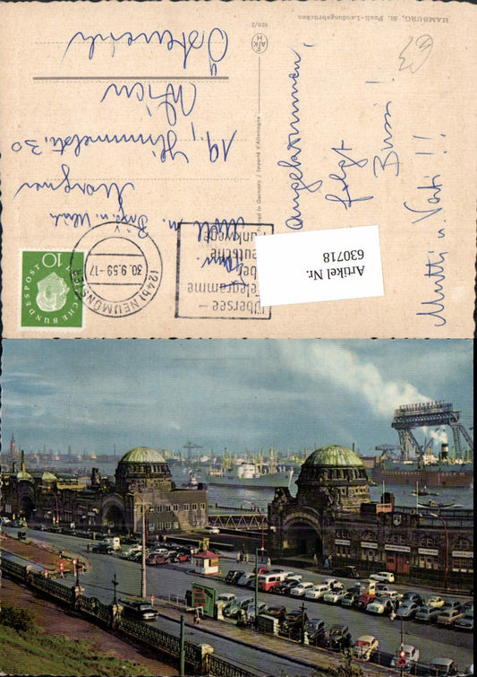 630718,Hamburg St Pauli-Landungsbrücken Schiffe Dampfer