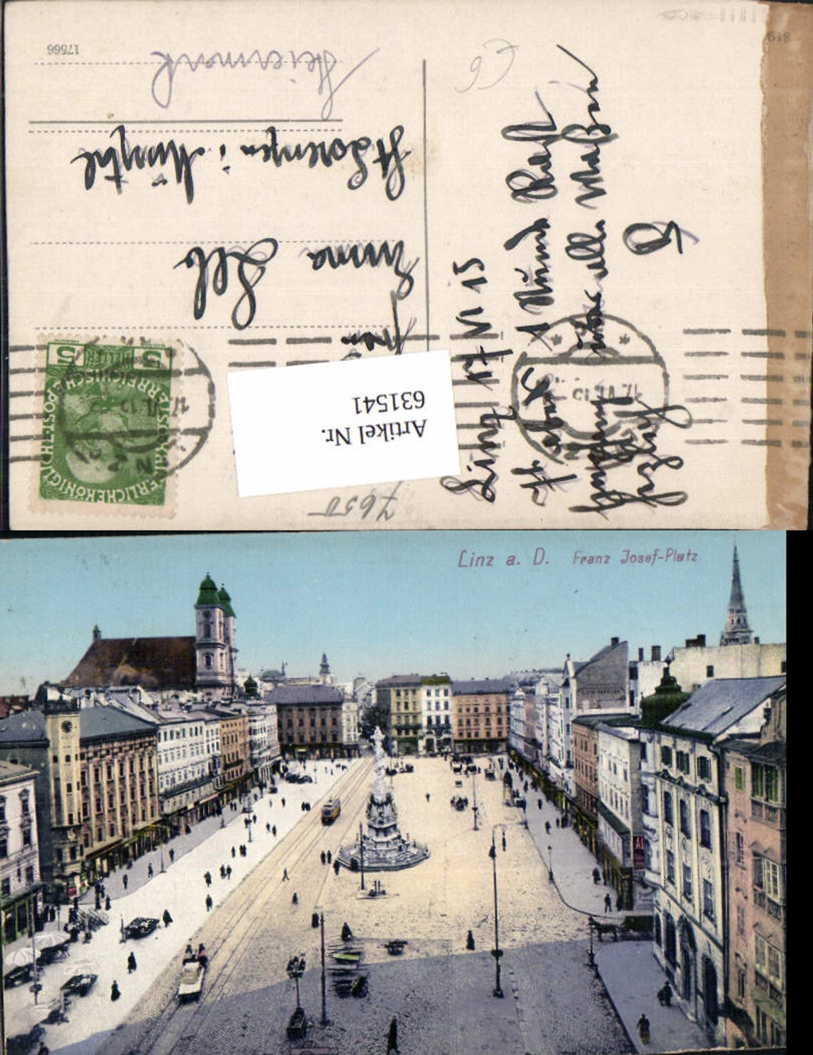 631541,Linz an der Donau Franz Josef Platz