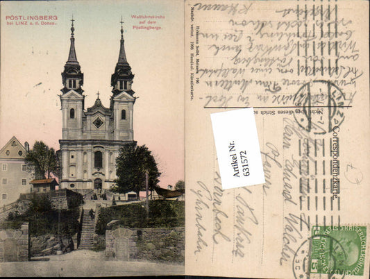 631572,Linz an der Donau Pöstlingberg Kirche pub Hermann Seibt 196