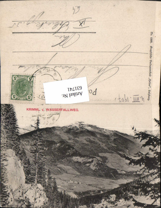 631741,Krimml v. Wasserfallweg