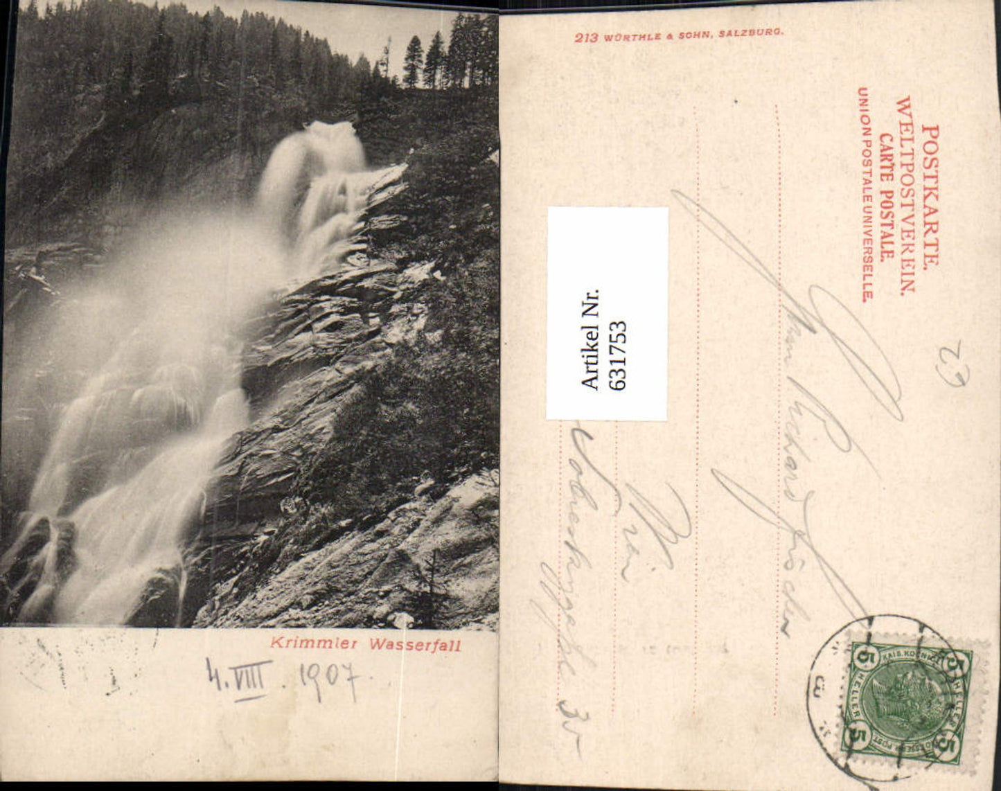 631753,Krimml Krimmler Wasserfall