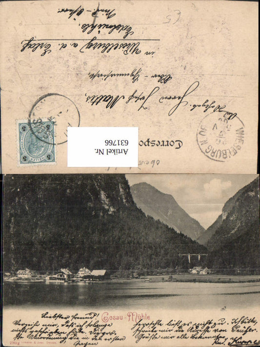 631766,Hallstatt Gosaumühle