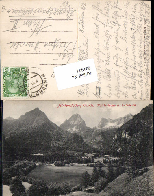 631907,Hinterstoder Polsterlucke m. Lahnteich pub Brandt 2101