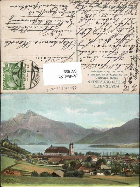 631959,Mondsee Totale pub Würthle & Sohn 630