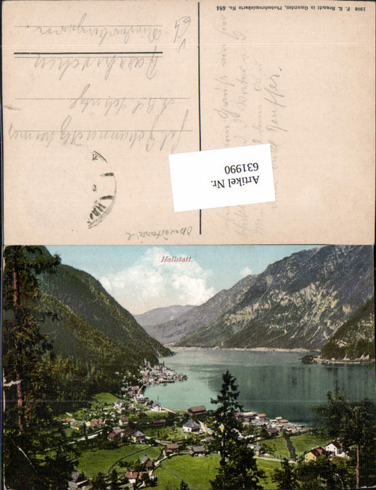 631990,Hallstatt am Hallstättersee pub Brandt 484