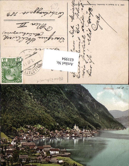 631994,Hallstatt am Hallstättersee pub Brandt 625