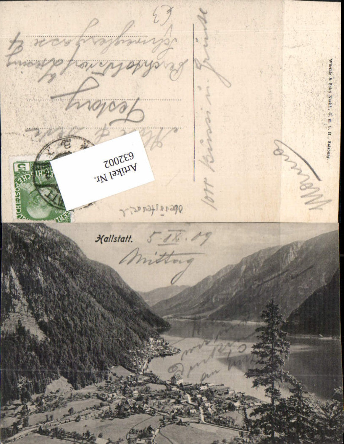 632002,Hallstatt am Hallstättersee nach Perchtoldsdorf Liesing