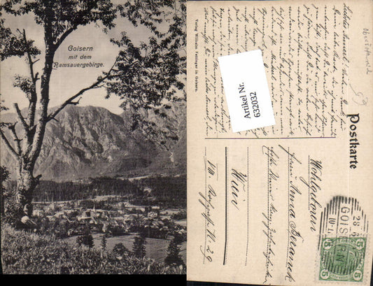 632032,Goisern m. Ramsauergebirge
