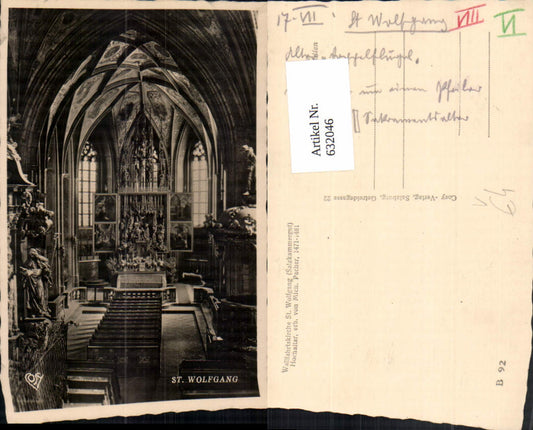 632046,St. Wolfgang am Wolfgangsee Kirche pub Cosy B 92