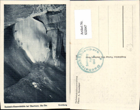 632047,Obertraun Dachstein Rieseneishöhle Gralsburg Höhle