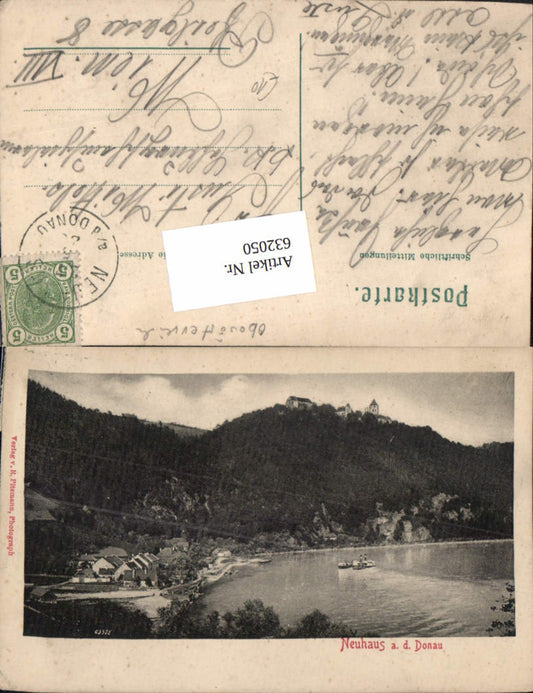 632050,tolle AK Neuhaus an der Donau Untermühl St. Martin im Mühlkreis