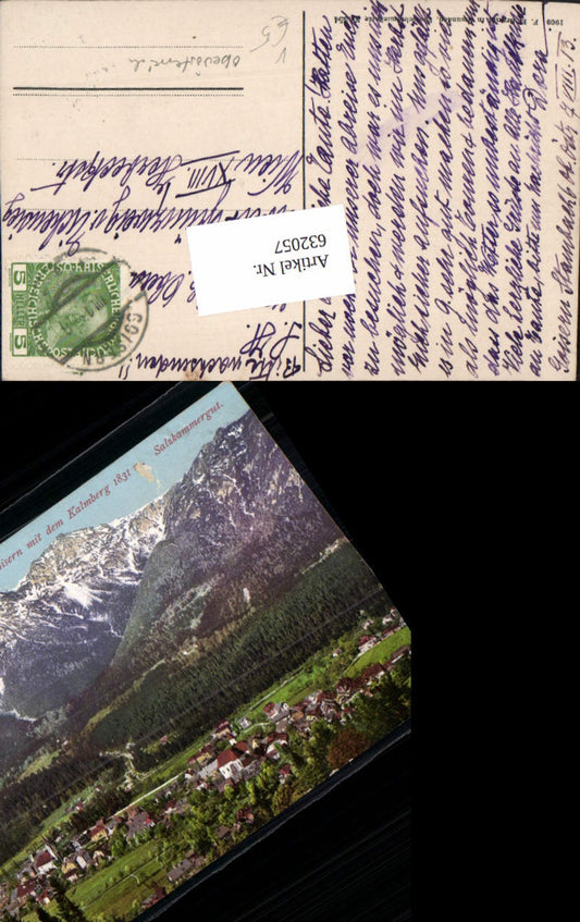 632057,Goisern m.d. Kalmberg Salzkammergut pub Brandt 554