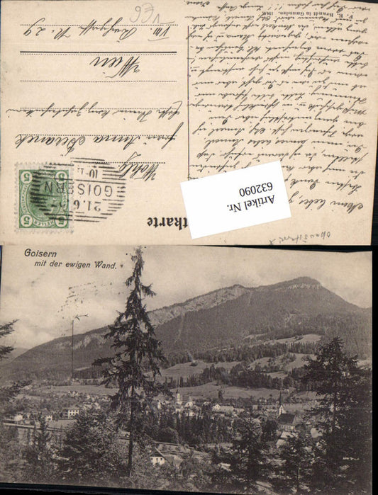 632090,Goisern m.d. Ewigen Wand pub Brandt 1960