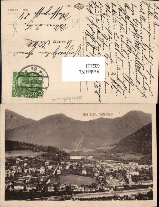 632111,Bad Ischl Kaltenbach 1916