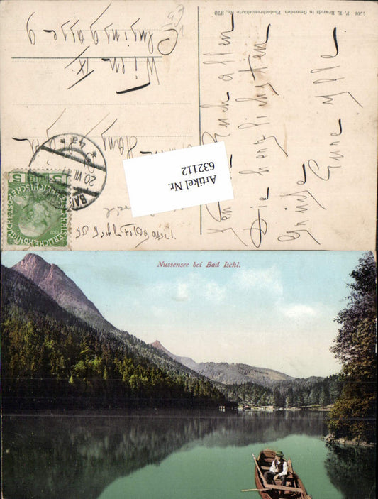 632112,Bad Ischl Nussensee Boot pub Brandt 370