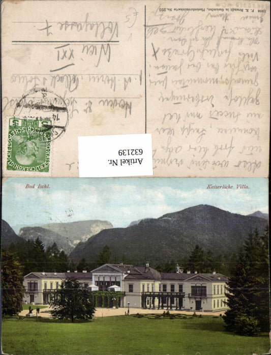 632139,Bad Ischl Kaiserliche Villa pub Brandt 293