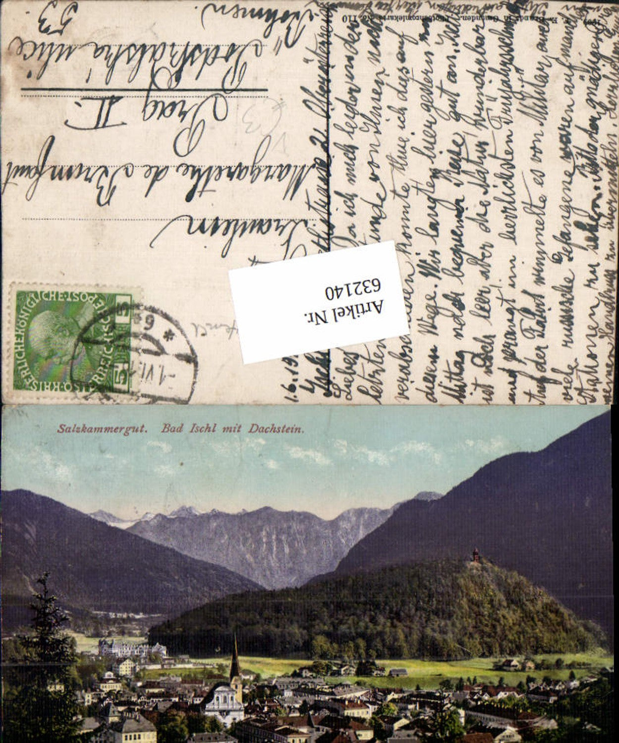 632140,Bad Ischl m. Dachstein Salzkammergut pub Brandt 110