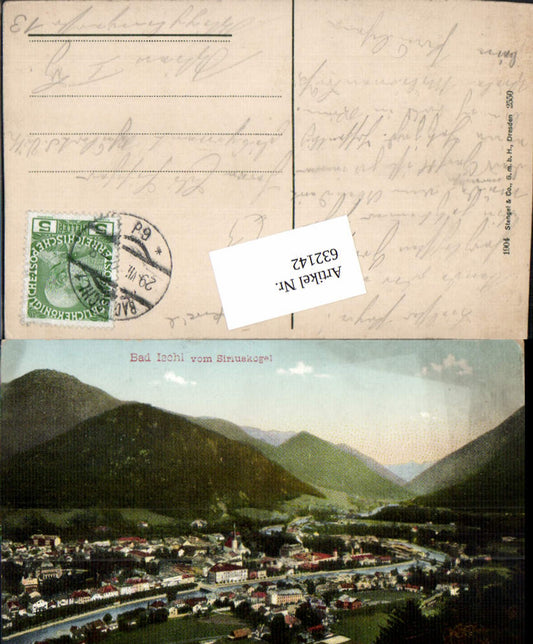 632142,Bad Ischl v. Siriuskogel pub Stengel & Co. 2550
