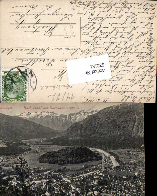 632151,Bad Ischl m. Dachstein pub Brandt 1967
