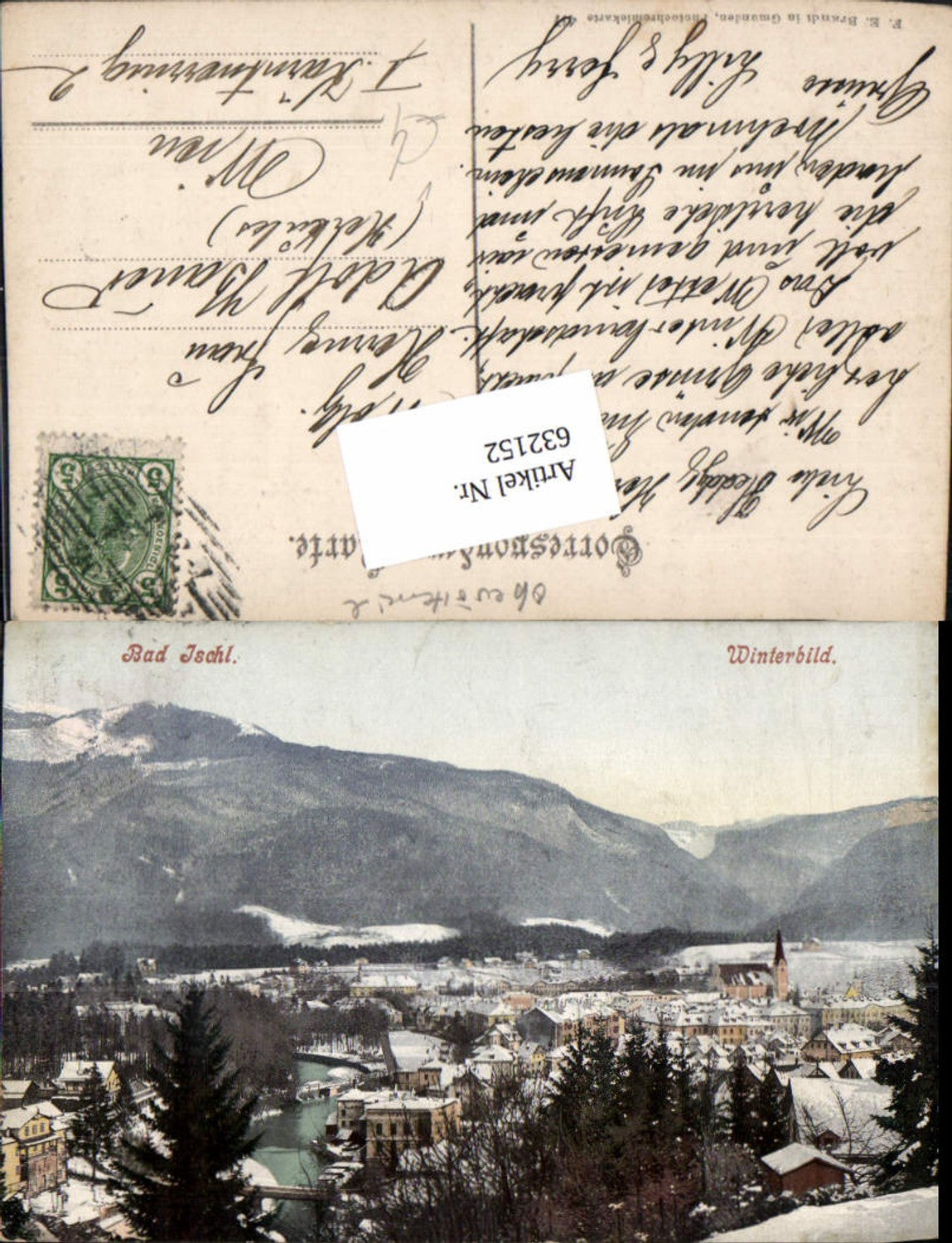 632152,Bad Ischl Winterbild pub Brandt 417