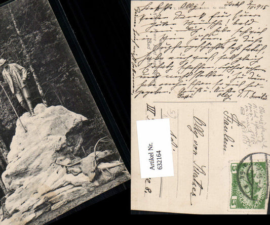 632164,Bad Ischl Kaiser Franz Josef Jagd Denkmal pub Brandt 1543
