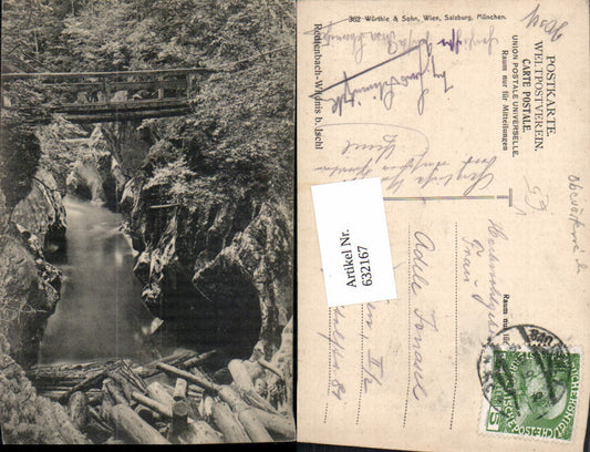 632167,Bad Ischl Rettenbach Wildnis pub Würthle & Sohn 362