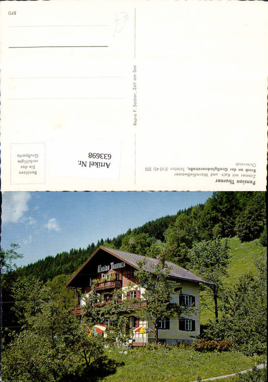 633698,Bruck a. d. Großglocknerstraße Pension Thurner