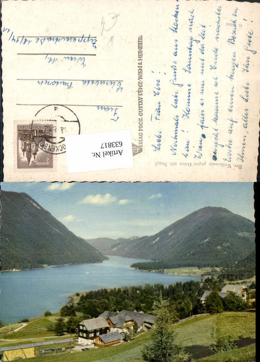 633817,Weißensee geg. Osten m. Naggl