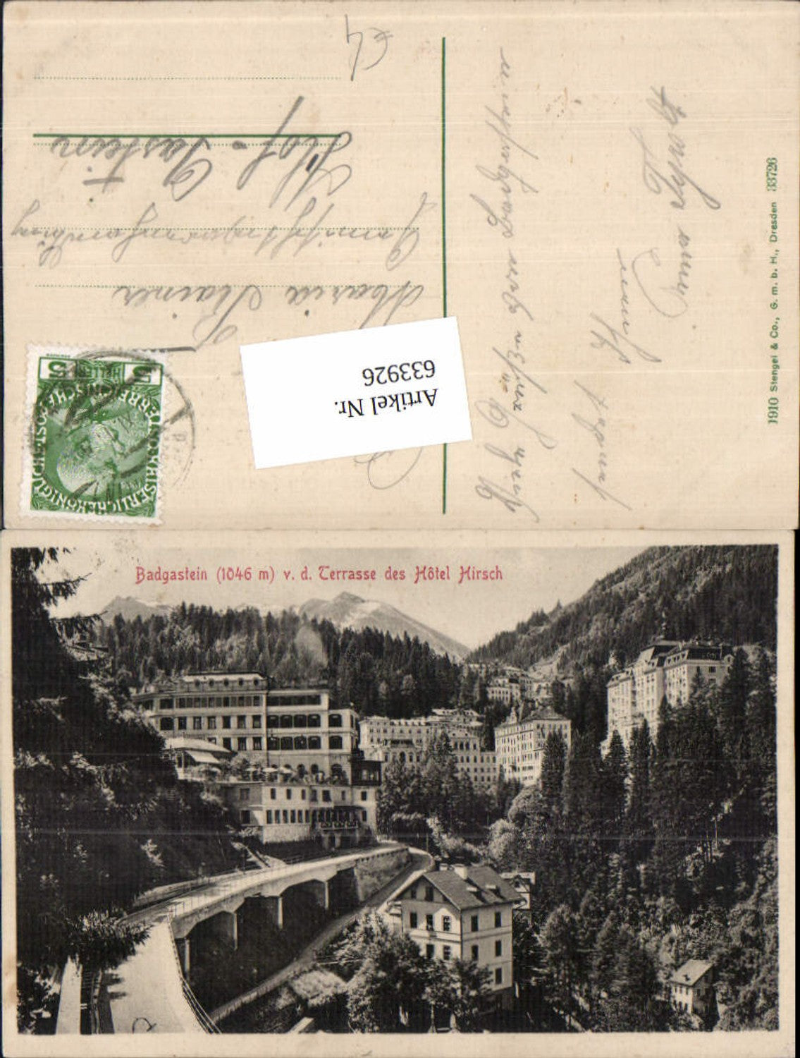 633925,Bad Gastein Badgastein totale