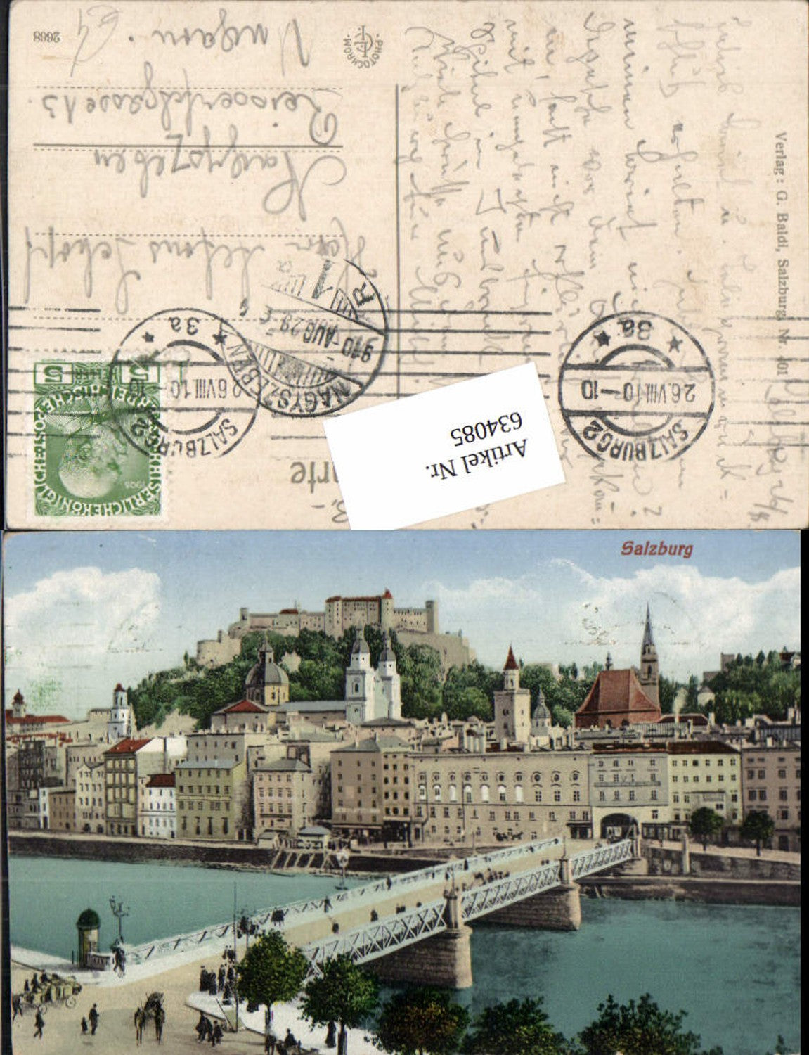 634085, Salzburg City Bridge State Bridge City Bridge
