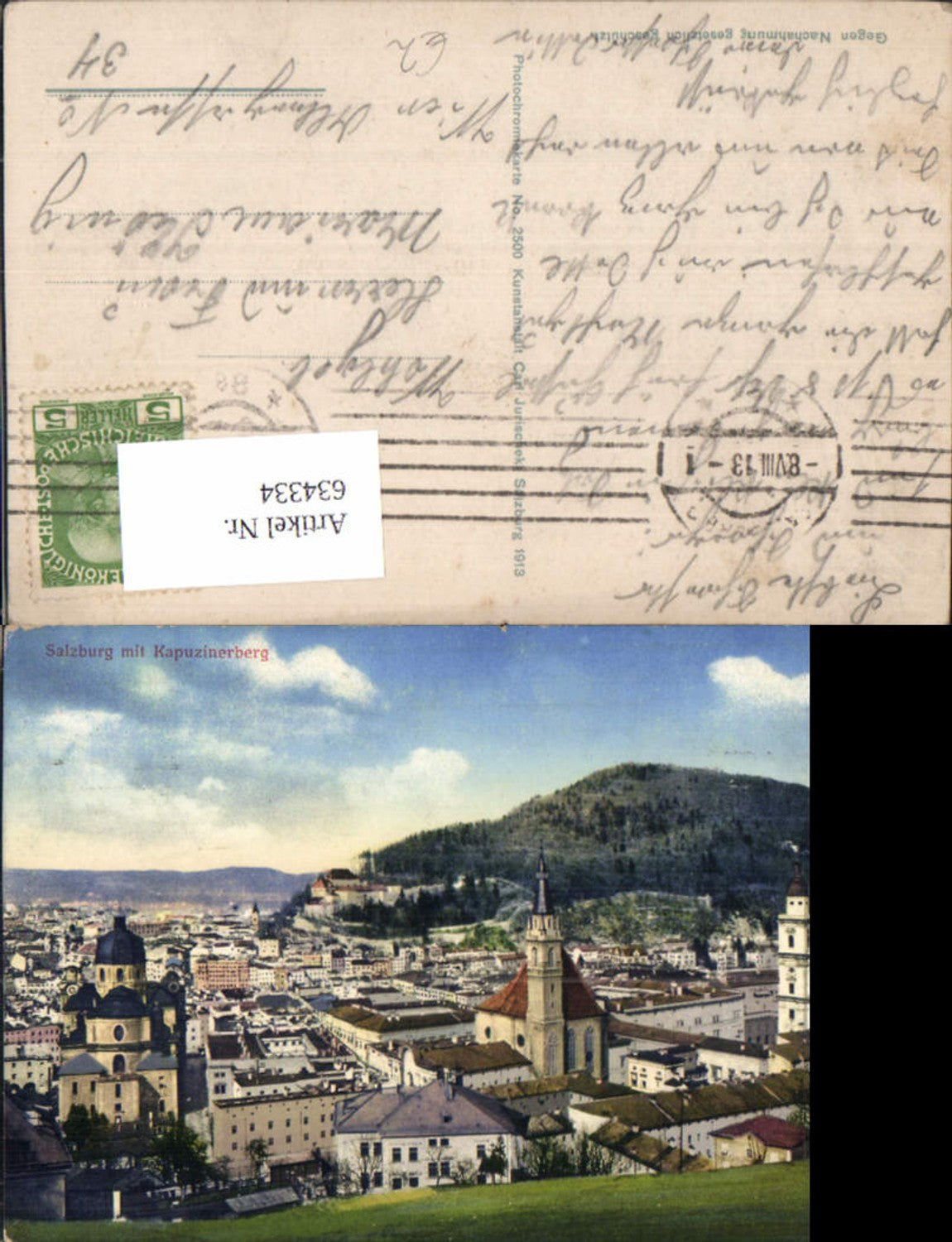 634334, Salzburg from the Kapuzinerberg