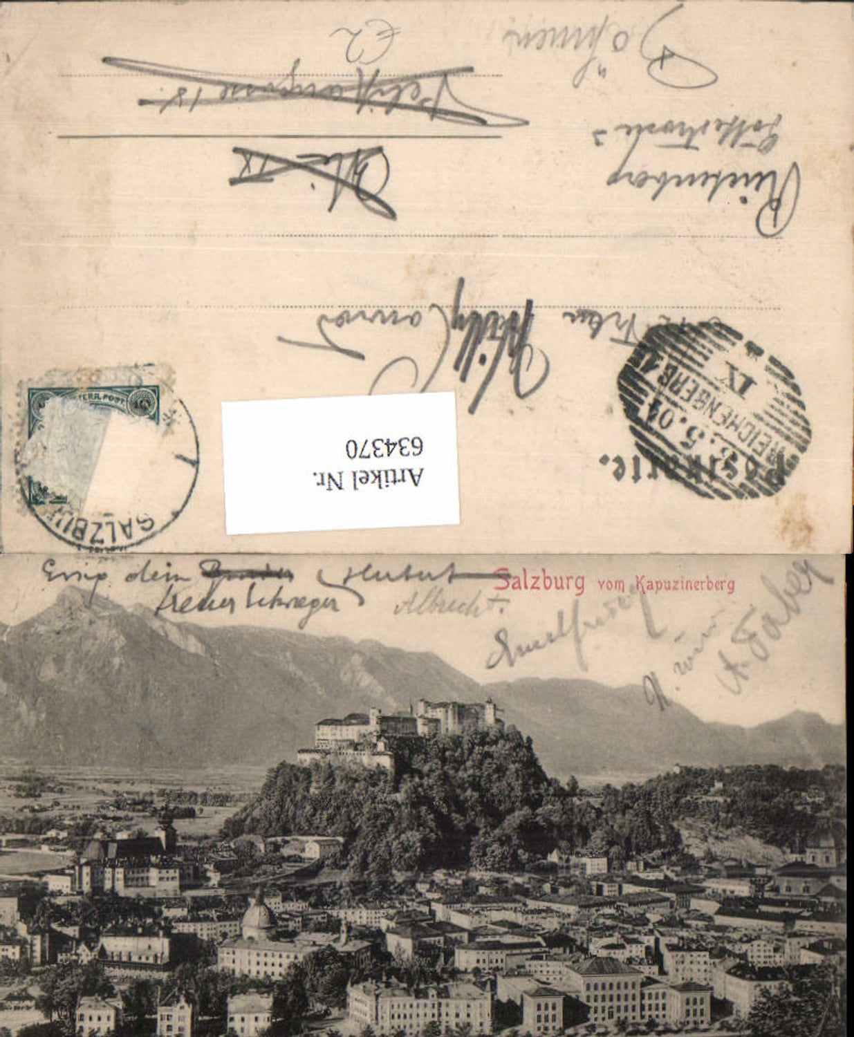 634370,Salzburg vom Kapuzinerberg