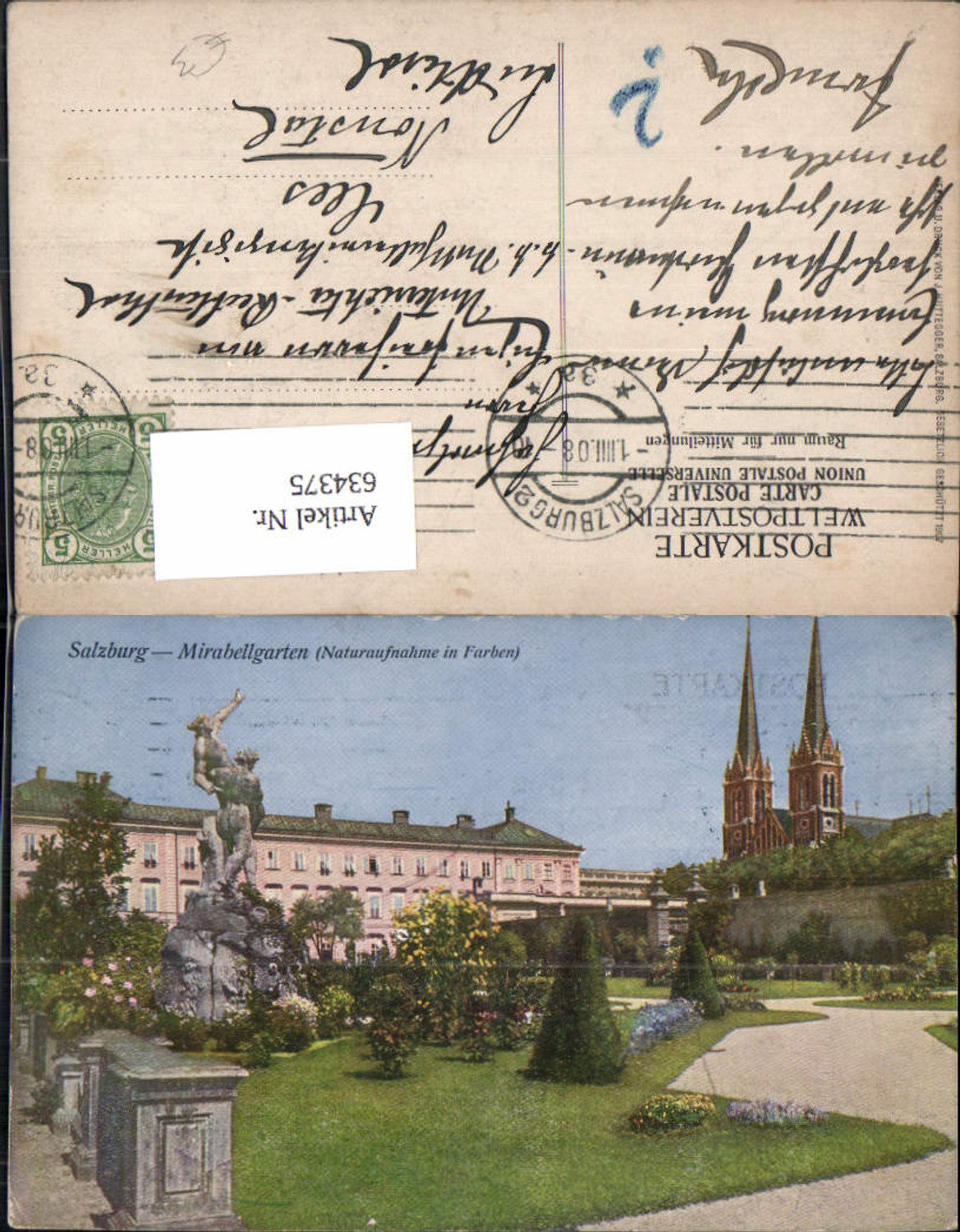 634375,Salzburg Mirabellgarten Statue